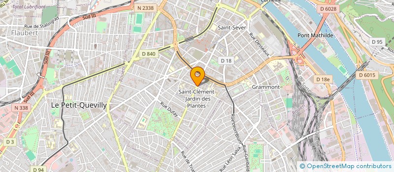 localisation de l'entreprise CAR-GUI PATRIMOINE à ROUEN