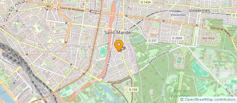 localisation de l'entreprise CAR IN'ONE à SAINT-MANDE