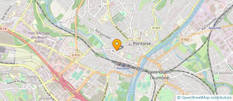 localisation de l'entreprise CAR INTER à PONTOISE