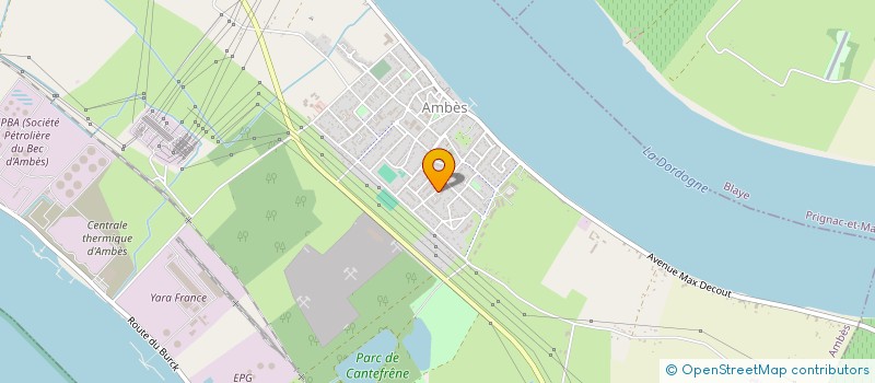 localisation de l'entreprise CAR LIANA TRANSPORTS  AMBES