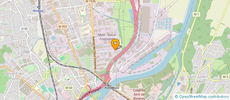 localisation de l'entreprise CAR LIKE  METZ