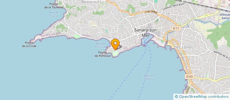 localisation de l'entreprise CAR LOISIRS GROUPE à SANARY-SUR-MER