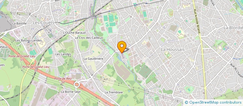 localisation de l'entreprise CAR'MAECH  REZE