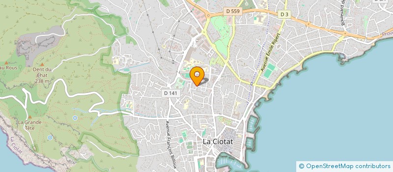 localisation de l'entreprise CAR'MAN LA CIOTAT  LA CIOTAT