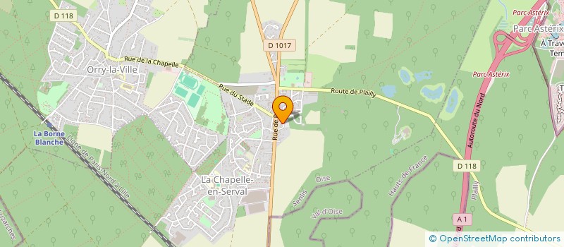 localisation de l'entreprise CAR MAX PRO  LA CHAPELLE-EN-SERVAL