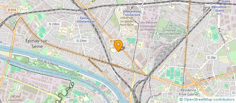 localisation de l'entreprise CAR MOOV' à EPINAY-SUR-SEINE