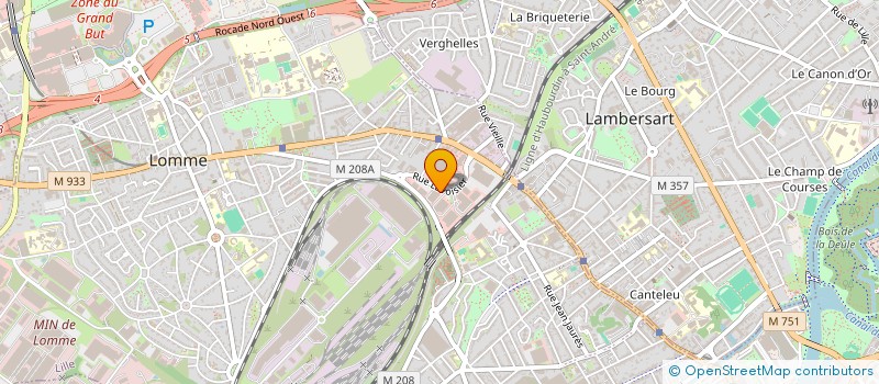 localisation de l'entreprise CAR OFFICE GROUP à LILLE