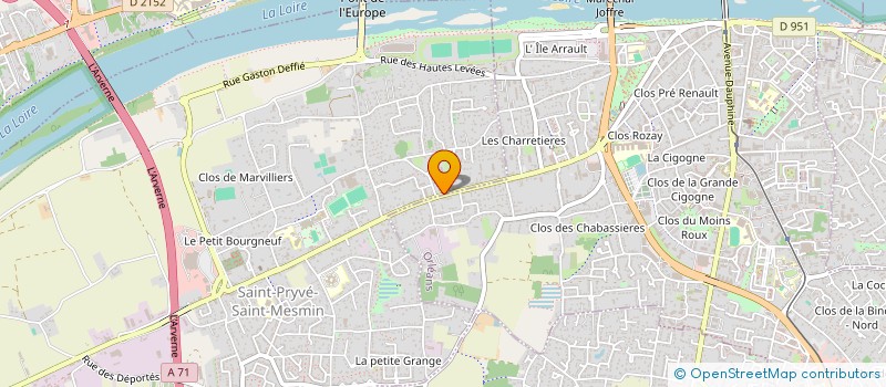 localisation de l'entreprise CAR-ONLINE à SAINT-PRYVE-SAINT-MESMIN