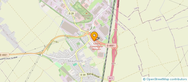 localisation de l'entreprise CAR&PAREBRISE62  NOYELLES-GODAULT