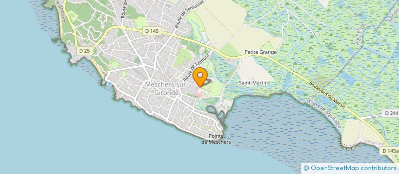 localisation de l'entreprise CAR PARK SERVICES  MESCHERS-SUR-GIRONDE