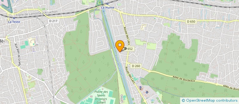 localisation de l'entreprise CAR PEDIEM  GUJAN-MESTRAS