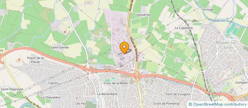 localisation de l'entreprise CAR PEREZ HOLDING à BEZIERS