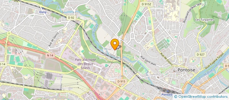 localisation de l'entreprise CAR PRESTIGE  PONTOISE