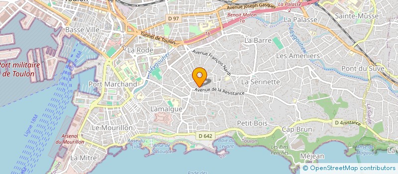 localisation de l'entreprise CAR PRESTIGE 83  TOULON