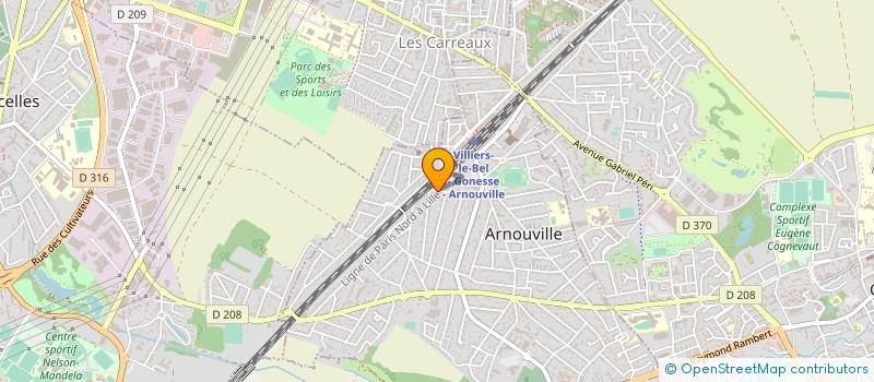 localisation de l'entreprise CAR RENOVATION  ARNOUVILLE