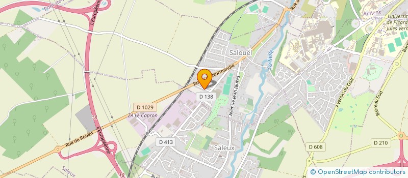 localisation de l'entreprise CAR'RENOVATION  SALOUEL