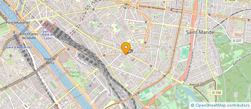 localisation de l'entreprise CAR RENT à PARIS