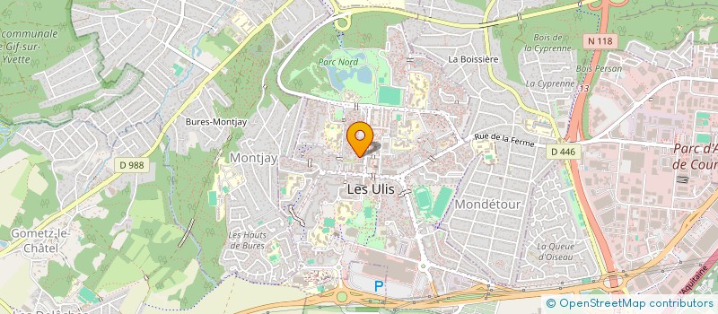 localisation de l'entreprise CAR RENT DRIVER SERVICES à LES ULIS