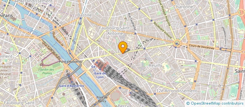 localisation de l'entreprise CAR RENTAL H. I. à PARIS