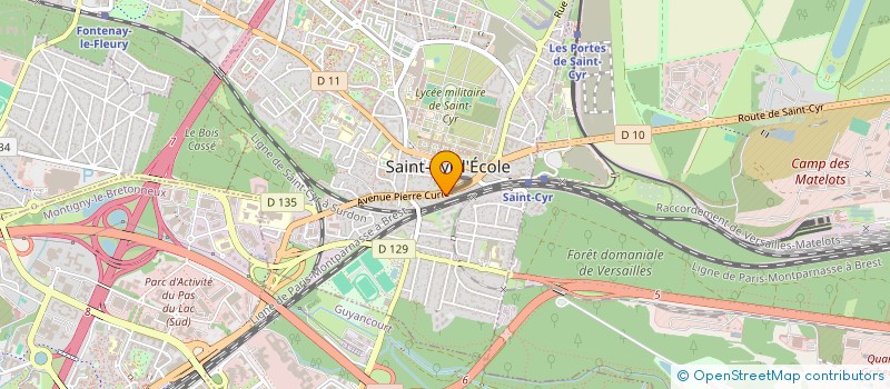 localisation de l'entreprise CAR'S MARKET à SAINT-CYR-L'ECOLE