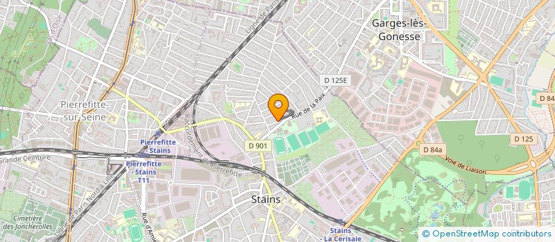 localisation de l'entreprise CAR SELECT à STAINS