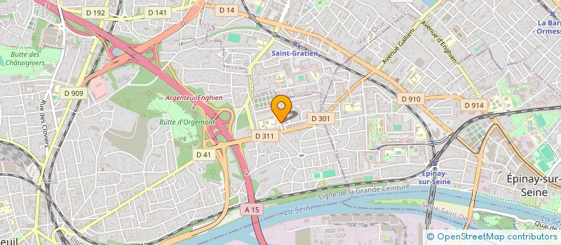 localisation de l'entreprise CAR SERVICE  ARGENTEUIL