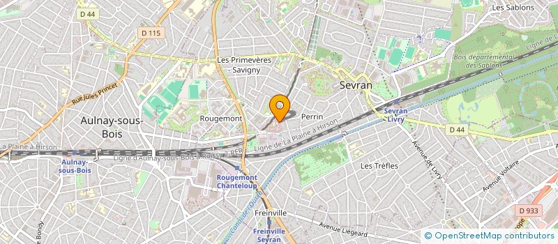 localisation de l'entreprise CAR SERVICE KISSI  SEVRAN