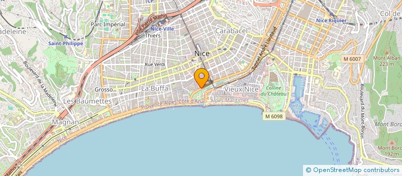 localisation de l'entreprise CAR-TOP FRANCE à NICE