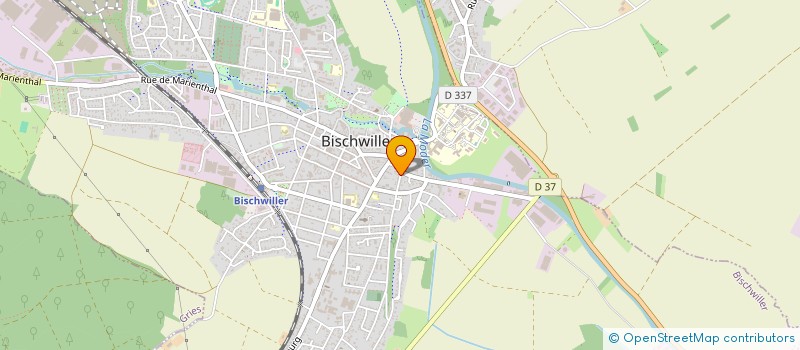 localisation de l'entreprise CAR TOP'S  BISCHWILLER