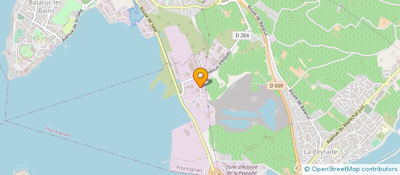 localisation de l'entreprise CAR TRUCK PARTS 34 à FRONTIGNAN