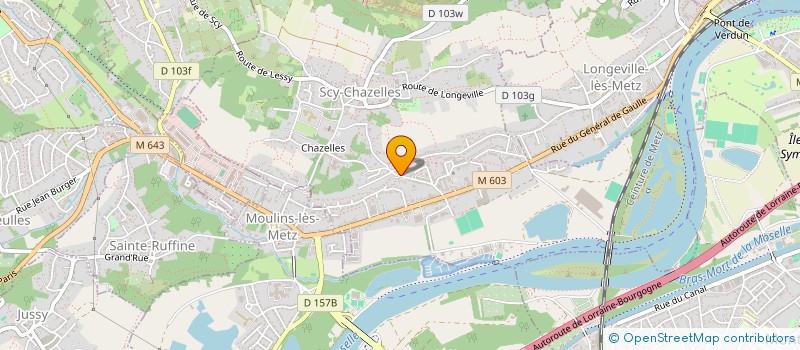 localisation de l'entreprise CAR WAVES 57  PLESNOIS