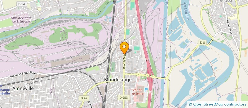 localisation de l'entreprise CAR'Z LINE  MONDELANGE