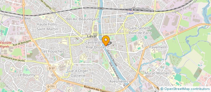 localisation de l'entreprise CARA 2 à LAVAL