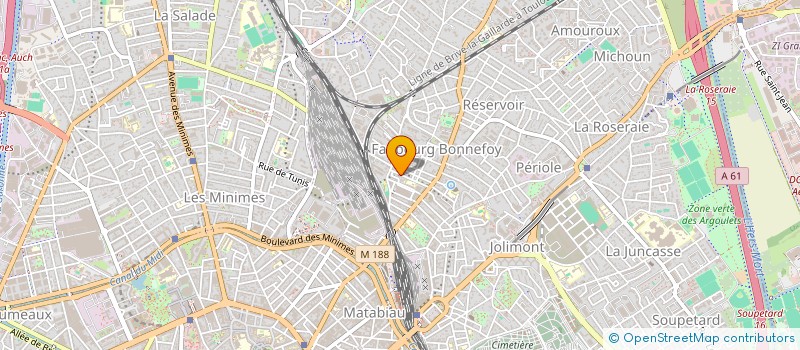 localisation de l'entreprise CARA 31 IMMO à TOULOUSE