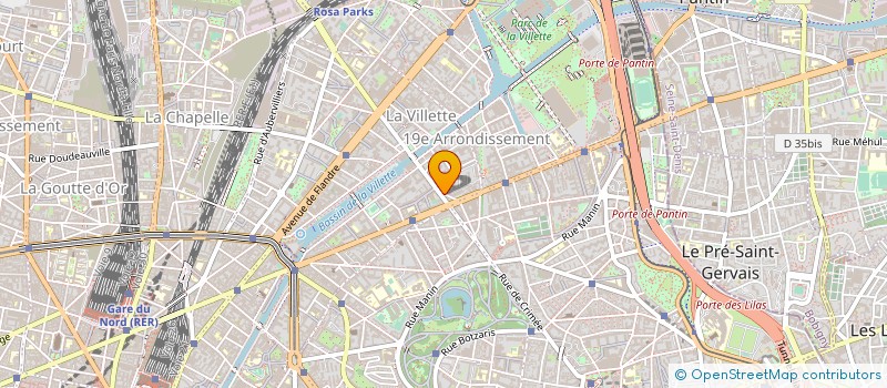 localisation de l'entreprise CARA  PARIS