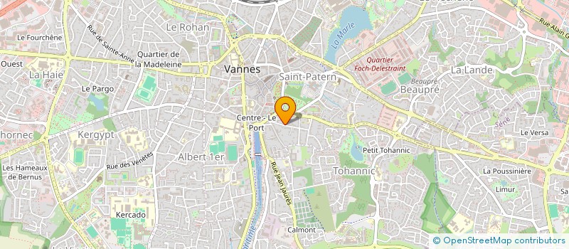 localisation de l'entreprise CARA à VANNES