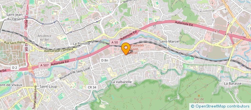 localisation de l'entreprise CARA à MARSEILLE