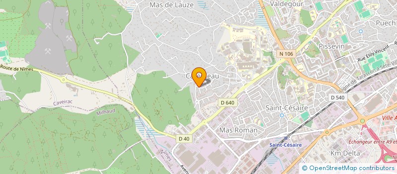 localisation de l'entreprise CARA  NIMES