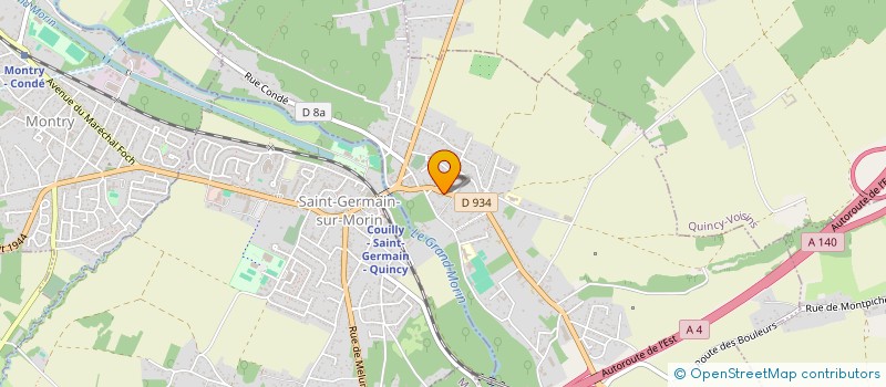 localisation de l'entreprise CARA à COUILLY-PONT-AUX-DAMES