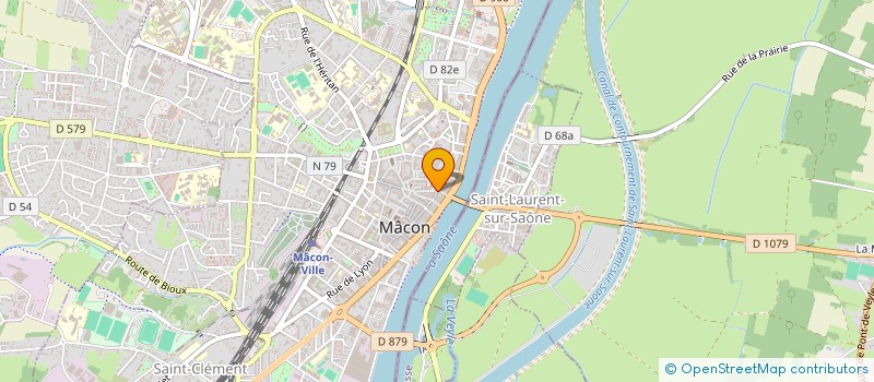 localisation de l'entreprise CARA à MACON