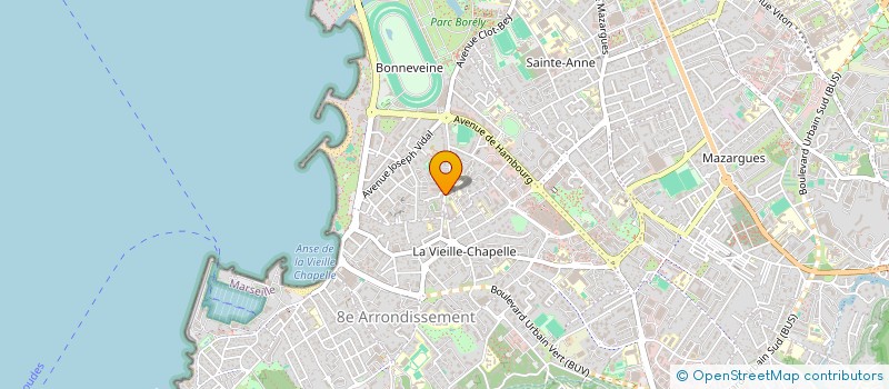 localisation de l'entreprise CARA BEAUTE à MARSEILLE