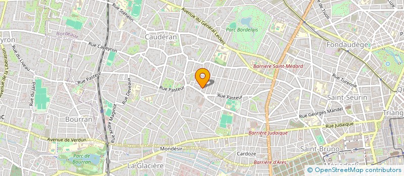 localisation de l'entreprise CARA CARA  MARMANDE