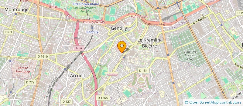 localisation de l'entreprise CARA'S à GENTILLY