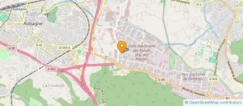 localisation de l'entreprise CARA3 à AUBAGNE