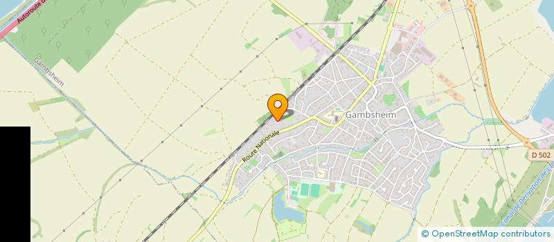 localisation de l'entreprise CARA67  GAMBSHEIM
