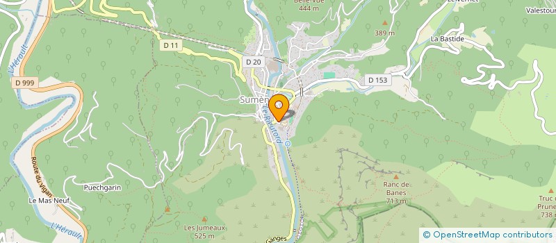 localisation de l'entreprise CARABASSE SA à SUMENE