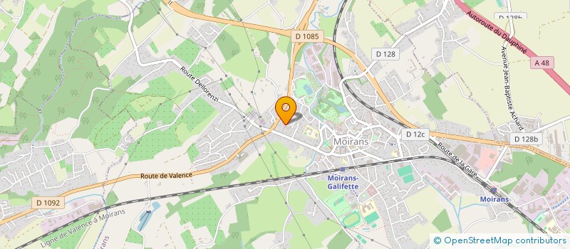 localisation de l'entreprise CARABIN - MANTION  MOIRANS