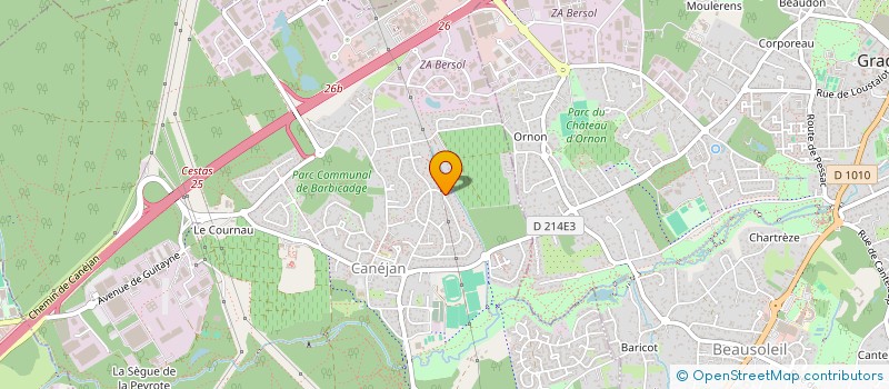 localisation de l'entreprise CARABISTOUILLE à CANEJAN