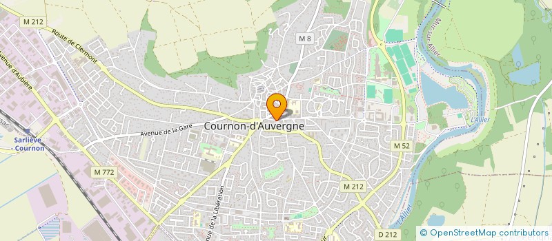localisation de l'entreprise CARACOL LIMITED à COURNON-D'AUVERGNE