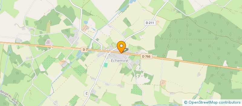 localisation de l'entreprise CARACOLE à BAUGE-EN-ANJOU